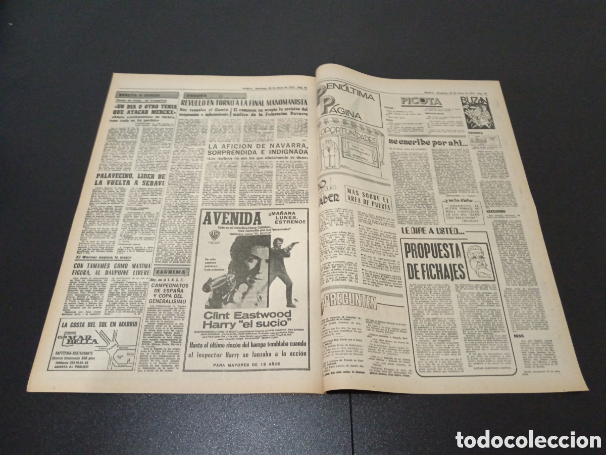 Coleccionismo deportivo: MARCA 28/05/1972 - Foto 8