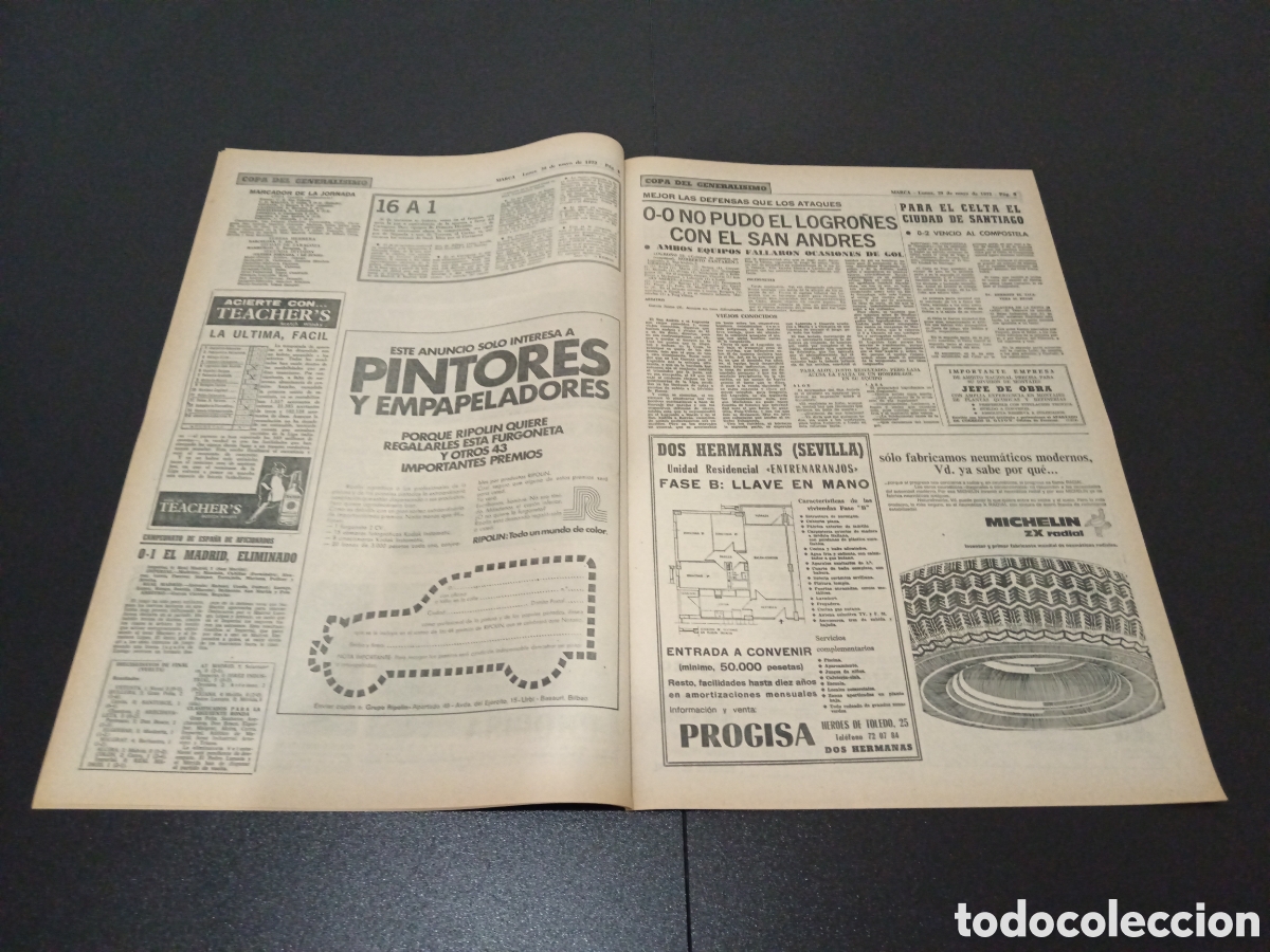 Coleccionismo deportivo: MARCA 29/05/1972 - Foto 5