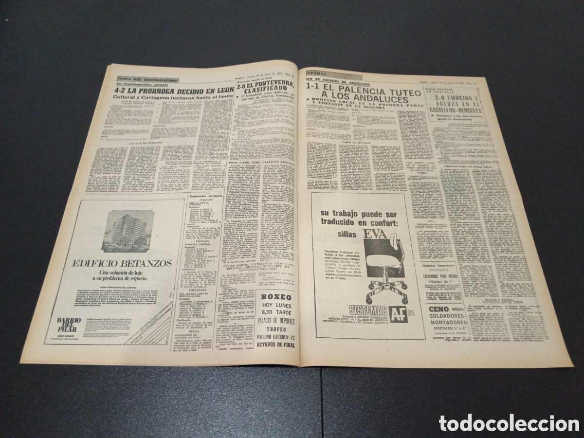 Coleccionismo deportivo: MARCA 29/05/1972 - Foto 6