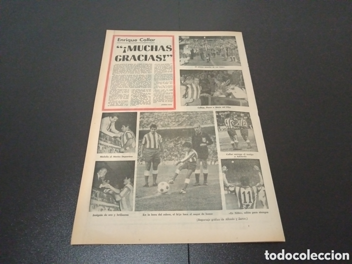 Coleccionismo deportivo: MARCA 29/05/1972 - Foto 12