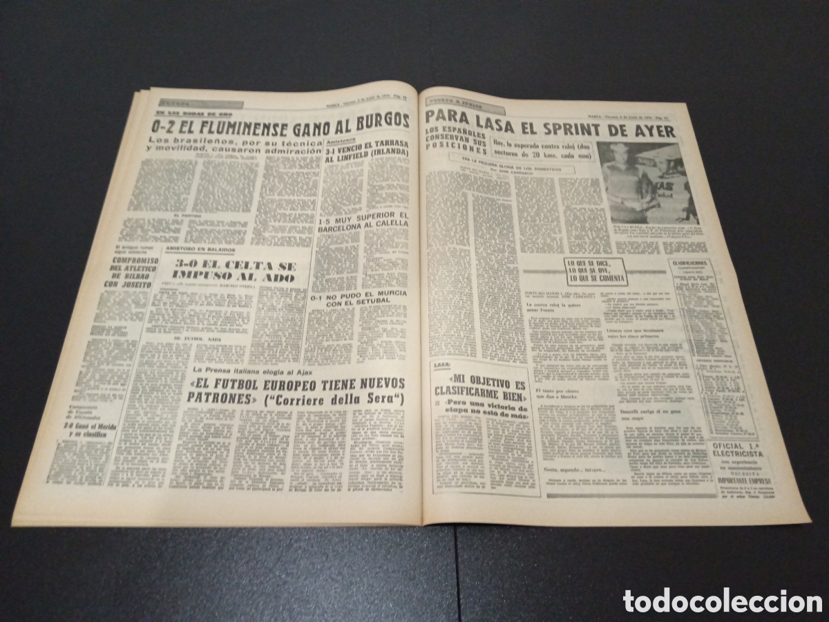 Coleccionismo deportivo: MARCA 02/06/1972 - Foto 6