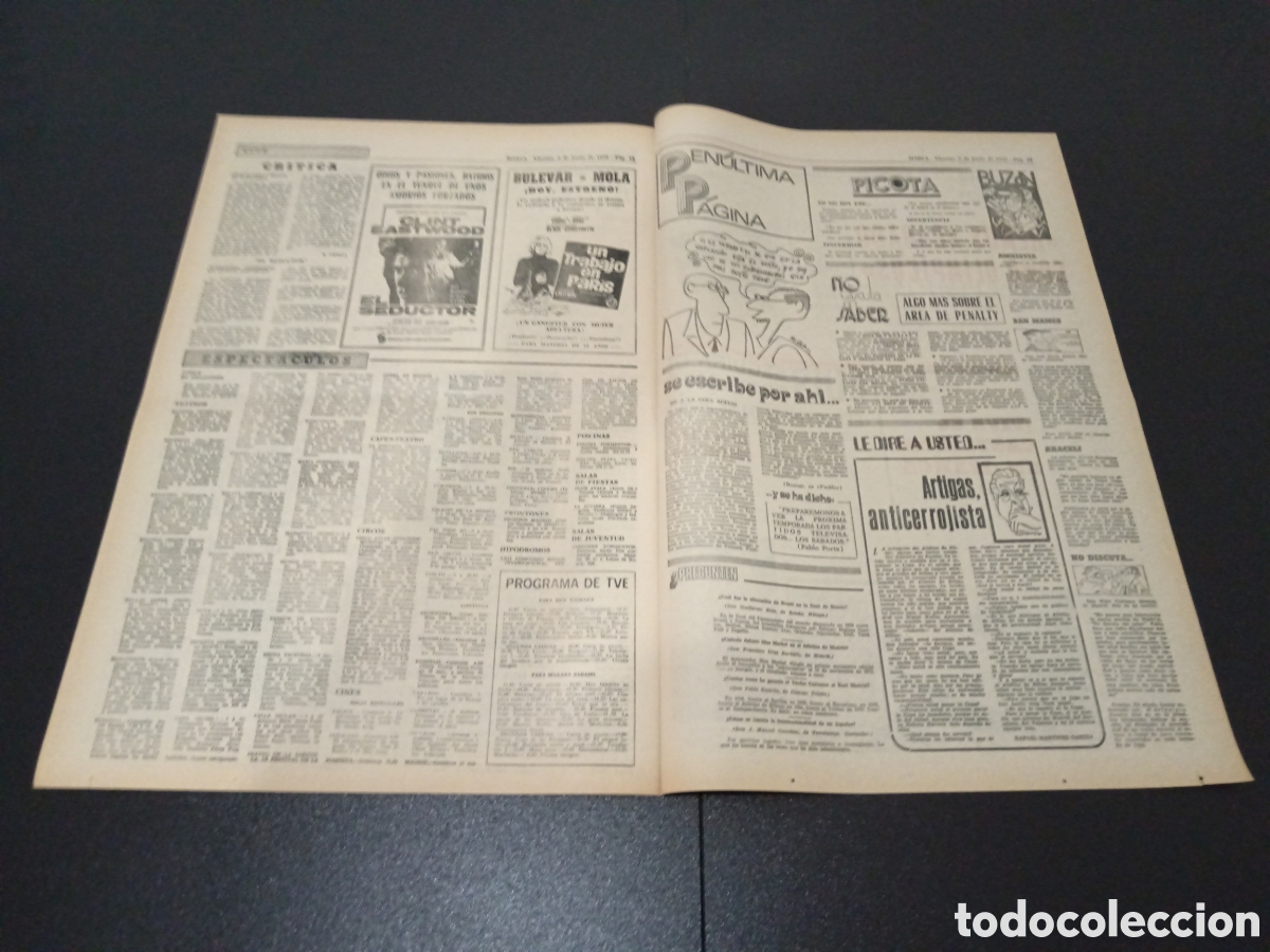 Coleccionismo deportivo: MARCA 02/06/1972 - Foto 8