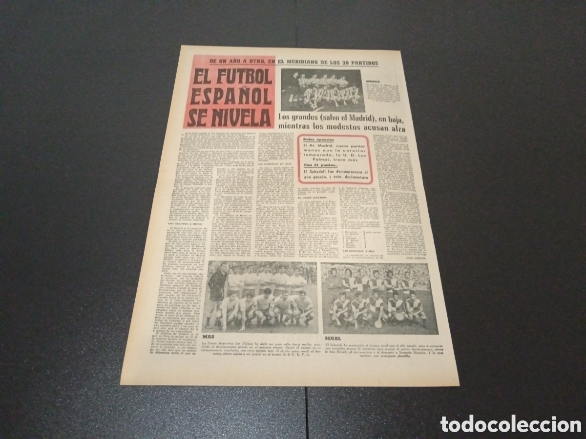 Coleccionismo deportivo: MARCA 03/06/1972 - Foto 4