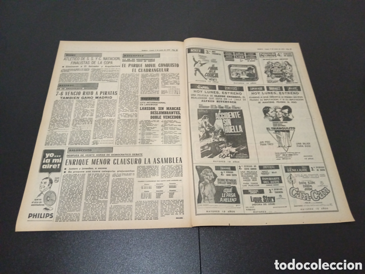 Coleccionismo deportivo: MARCA 05/06/1972 - Foto 10