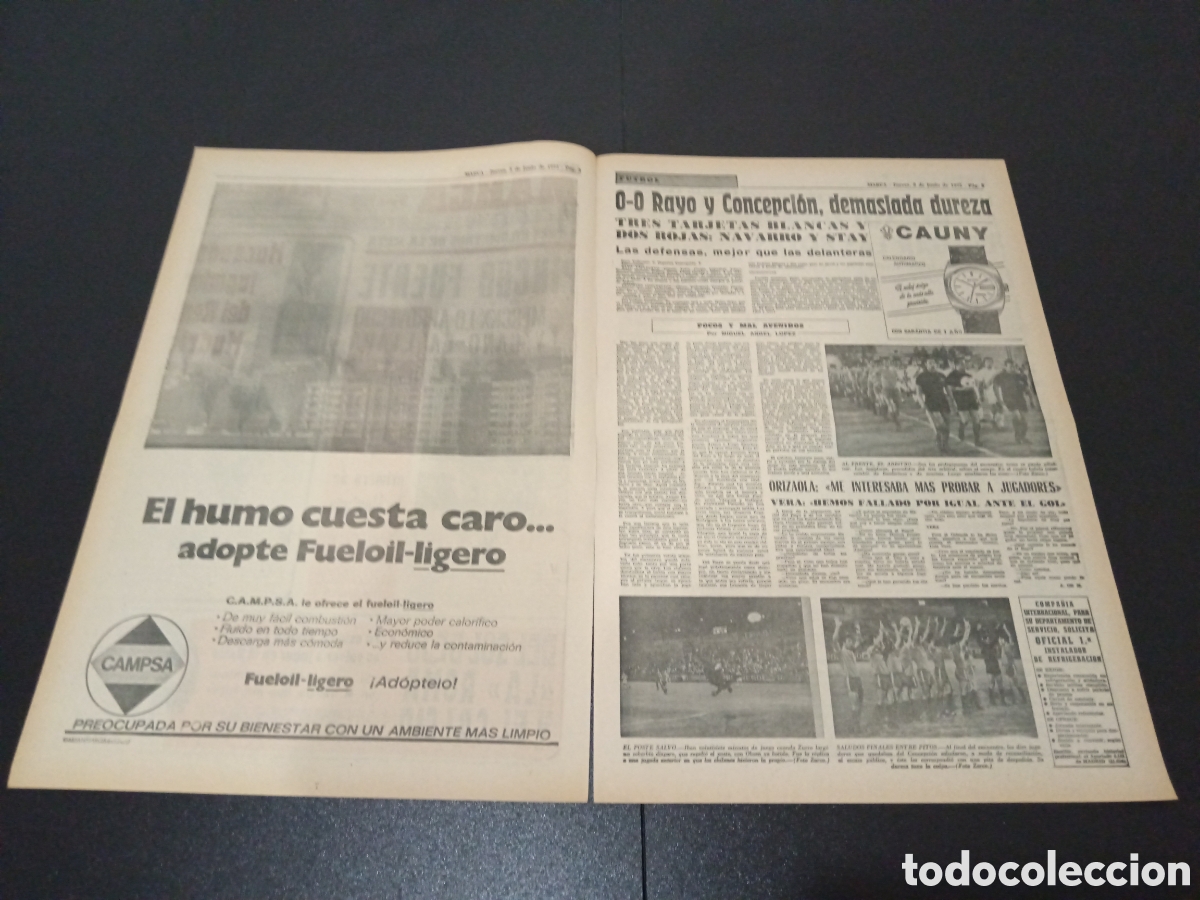Coleccionismo deportivo: MARCA 08/06/1972 - Foto 2