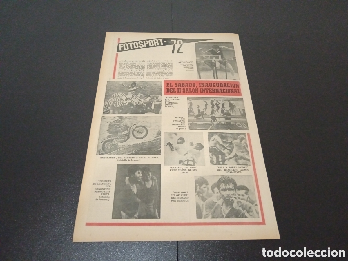 Coleccionismo deportivo: MARCA 08/06/1972 - Foto 5