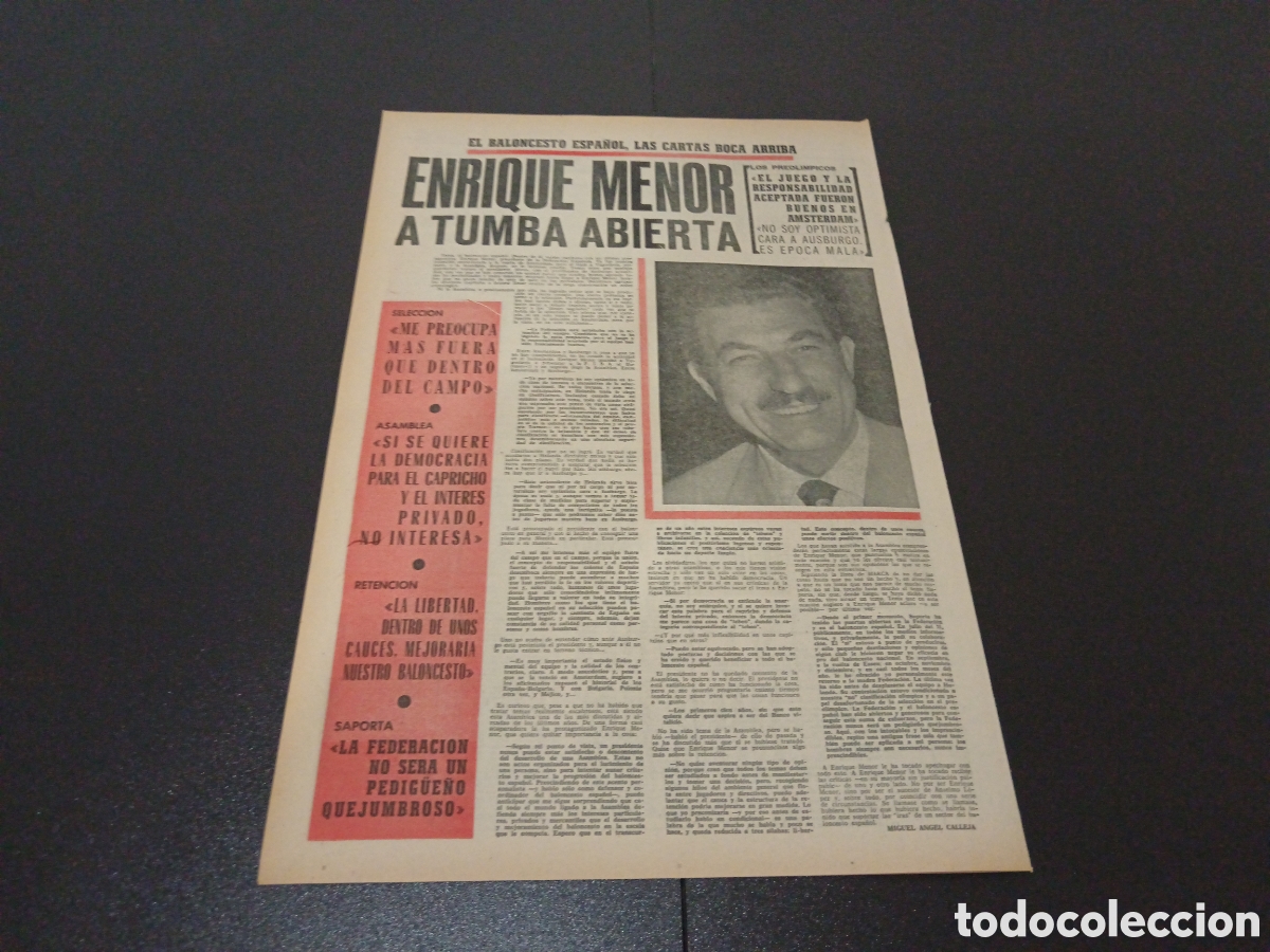 Coleccionismo deportivo: MARCA 09/06/1972 - Foto 4