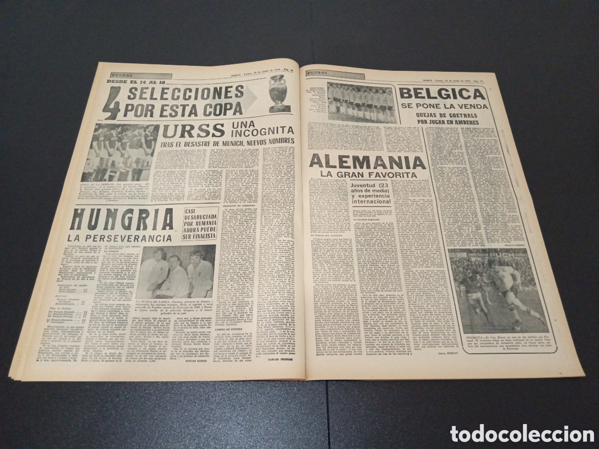 Coleccionismo deportivo: MARCA 12/06/1972 - Foto 6