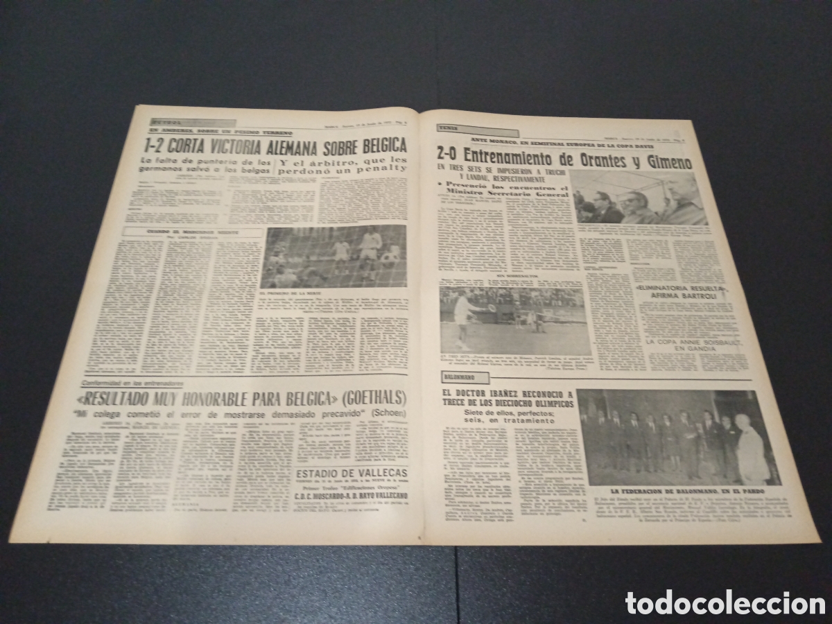 Coleccionismo deportivo: MARCA 15/06/1972 - Foto 3
