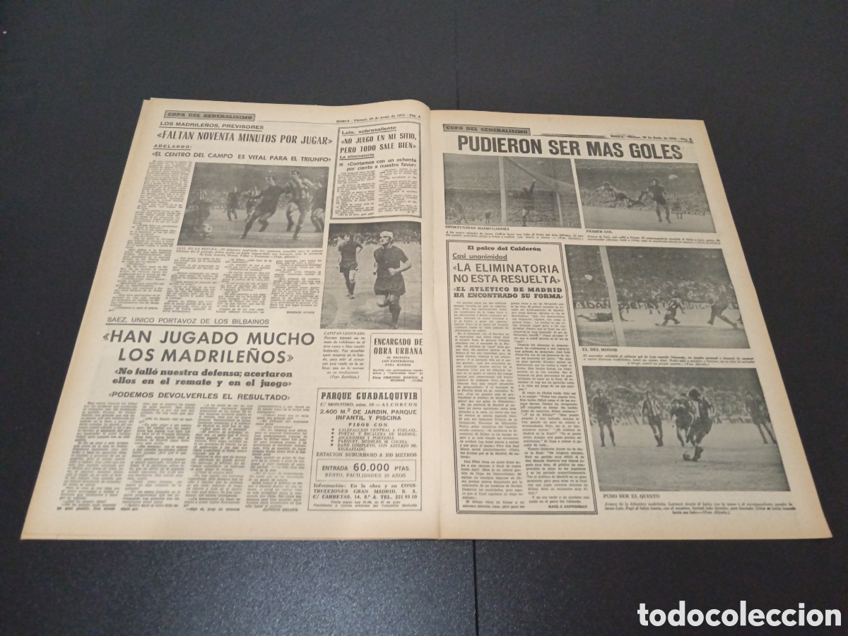 Coleccionismo deportivo: MARCA 30/06/1972 - Foto 3