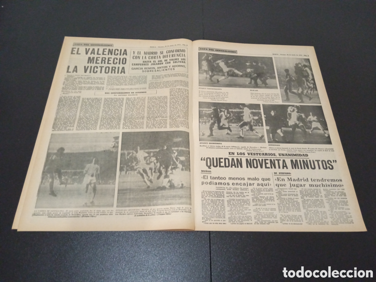 Coleccionismo deportivo: MARCA 30/06/1972 - Foto 4