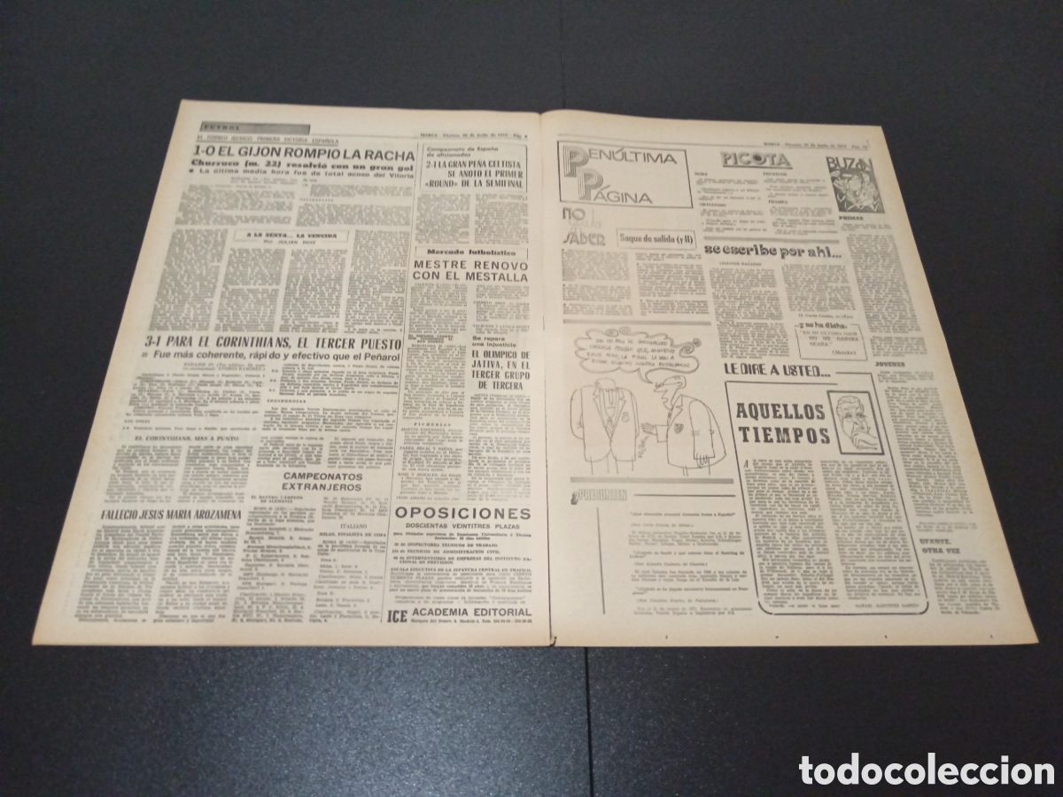 Coleccionismo deportivo: MARCA 30/06/1972 - Foto 5
