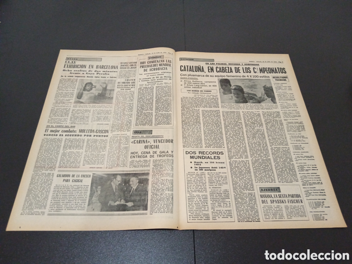 Coleccionismo deportivo: MARCA 22/07/1972 - Foto 2