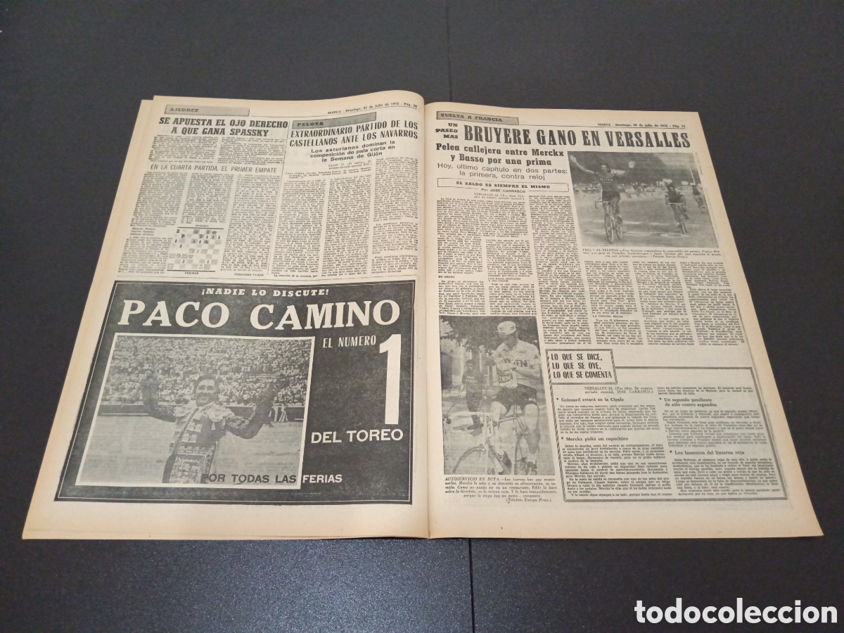 Coleccionismo deportivo: MARCA 23/07/1972 - Foto 3