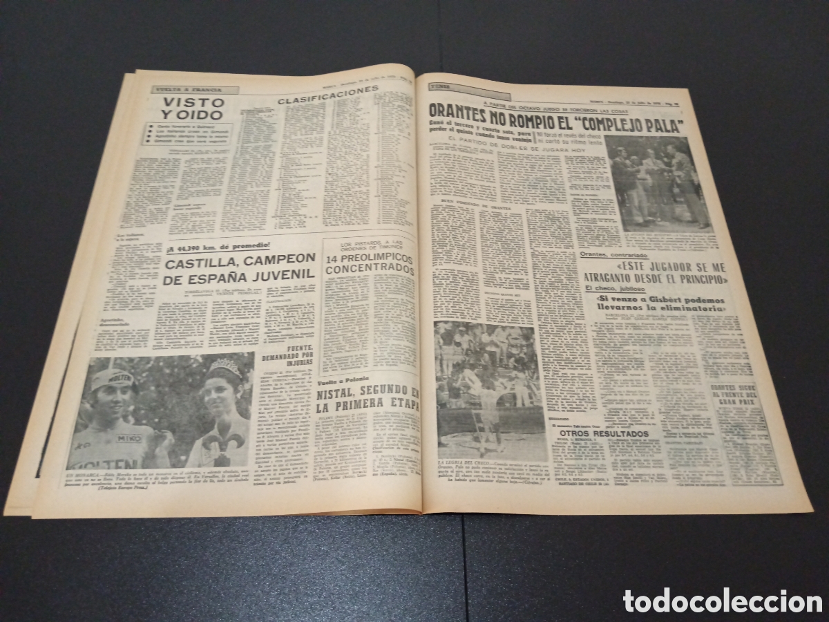 Coleccionismo deportivo: MARCA 23/07/1972 - Foto 4