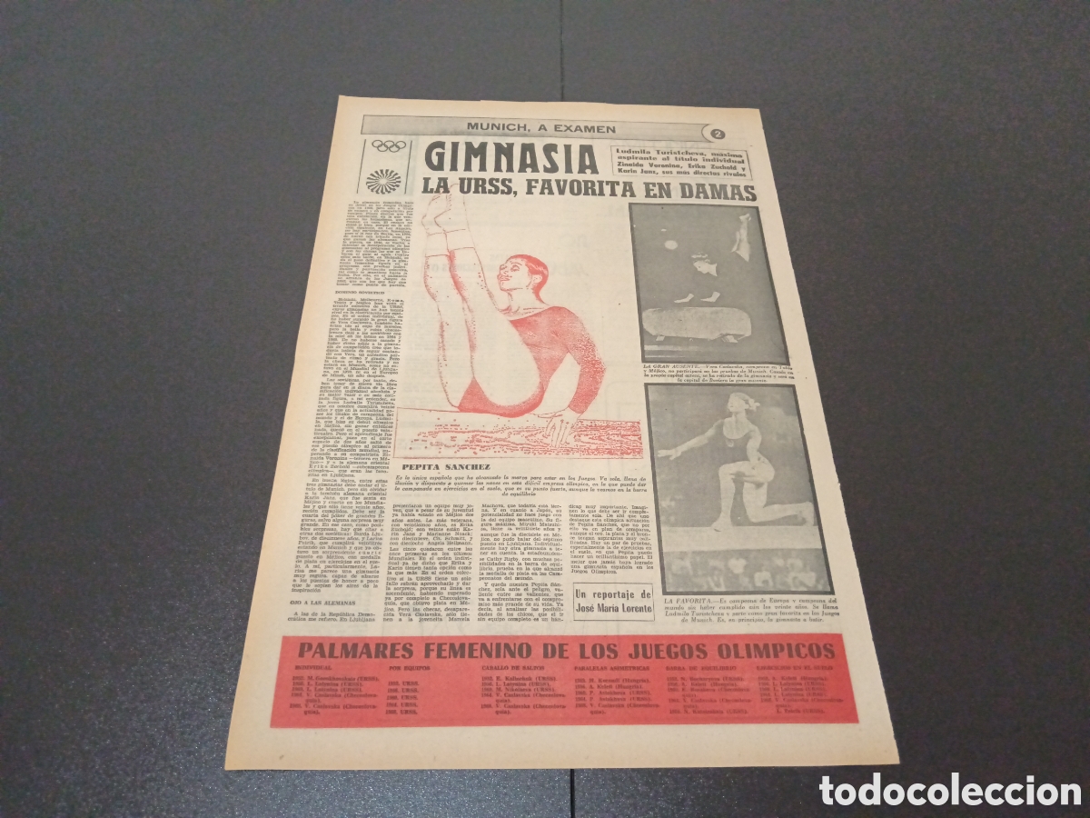 Coleccionismo deportivo: MARCA 26/07/1972 - Foto 4