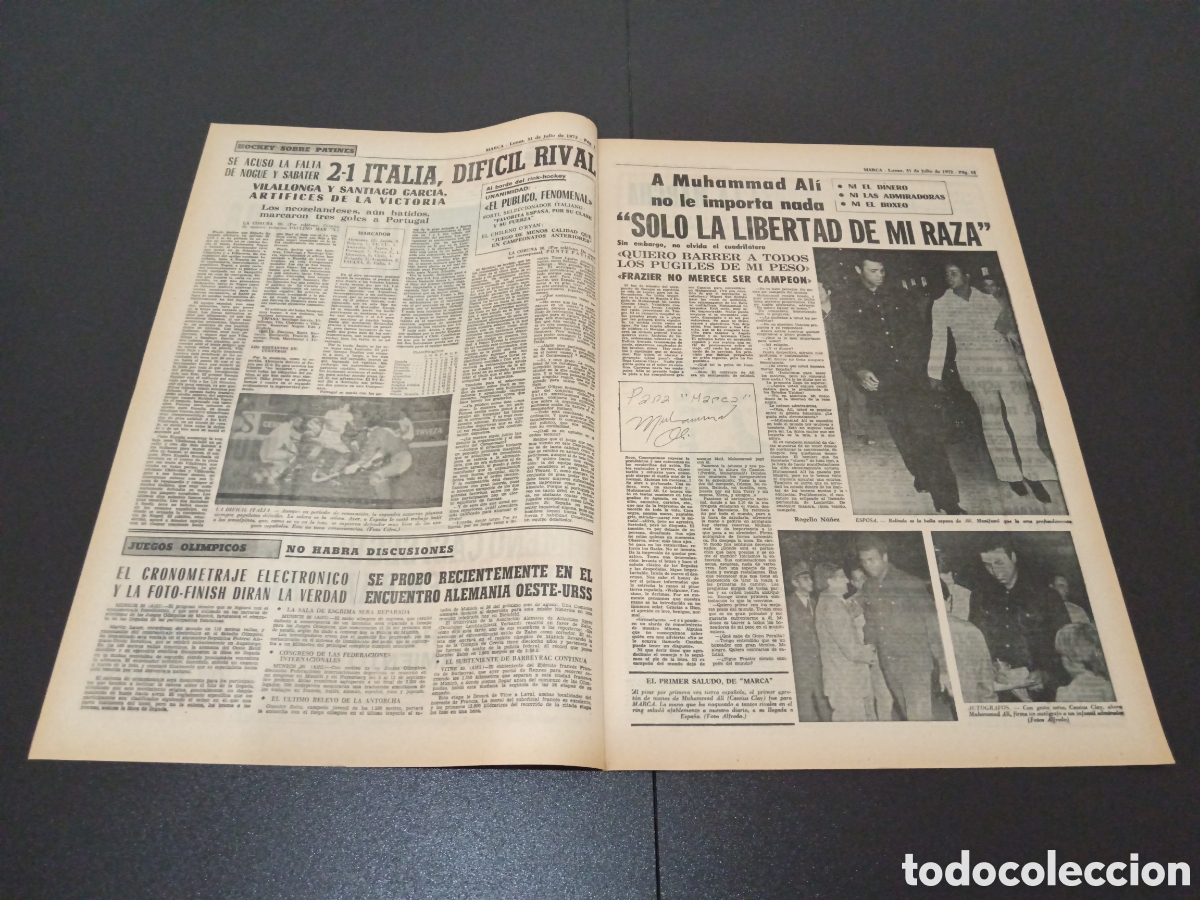 Coleccionismo deportivo: MARCA 31/07/1972 - Foto 2