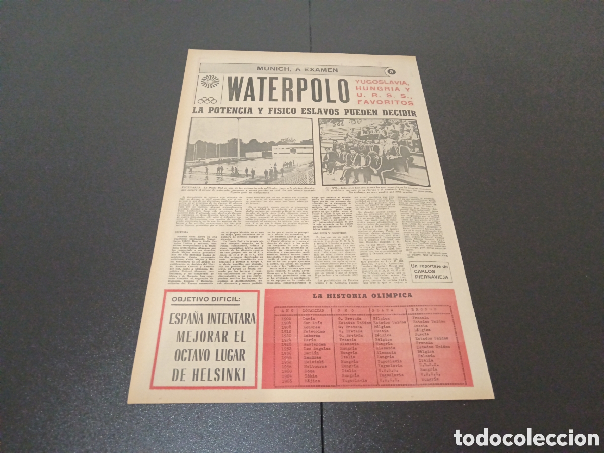 Coleccionismo deportivo: MARCA 02/08/1972 - Foto 4