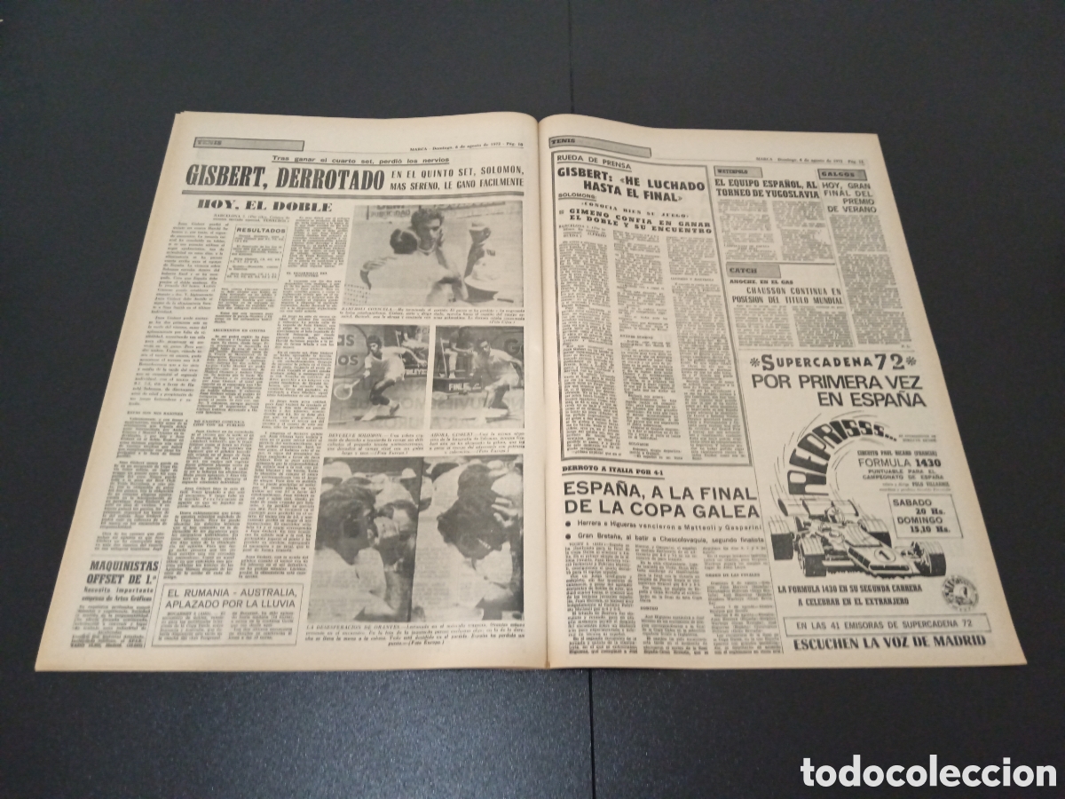 Coleccionismo deportivo: MARCA 06/08/1972 - Foto 4