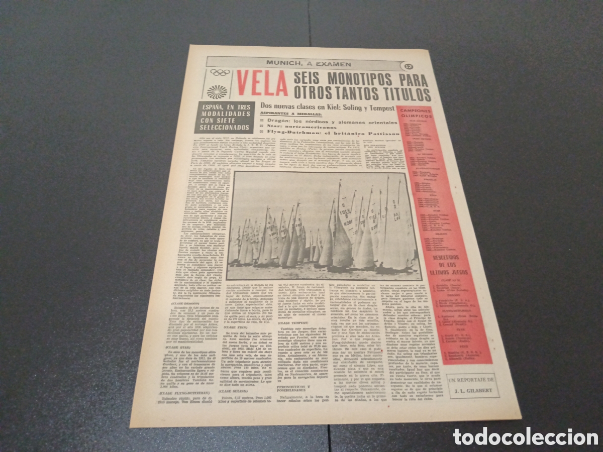 Coleccionismo deportivo: MARCA 06/08/1972 - Foto 6