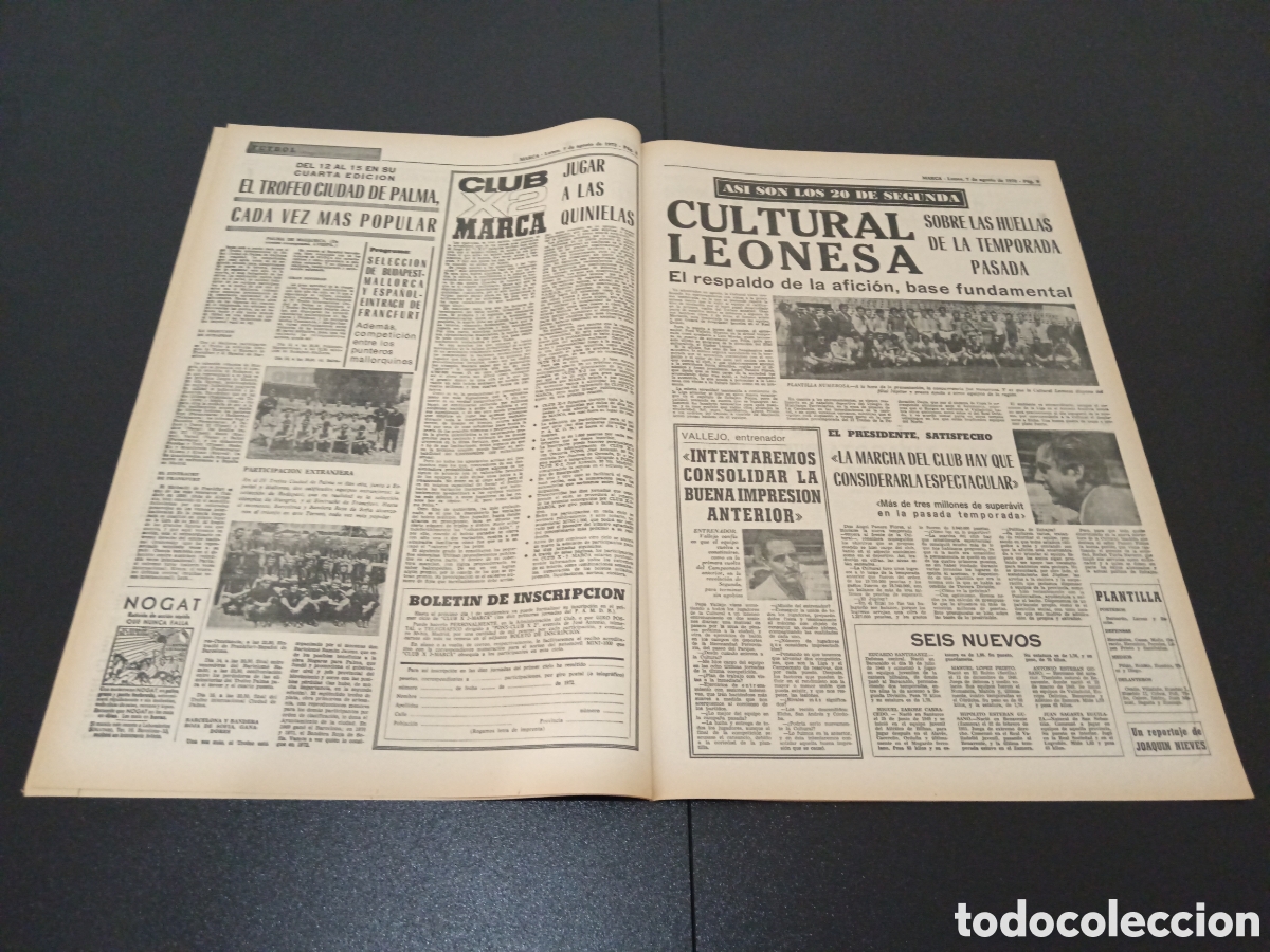 Coleccionismo deportivo: MARCA 07/08/1972 - Foto 3