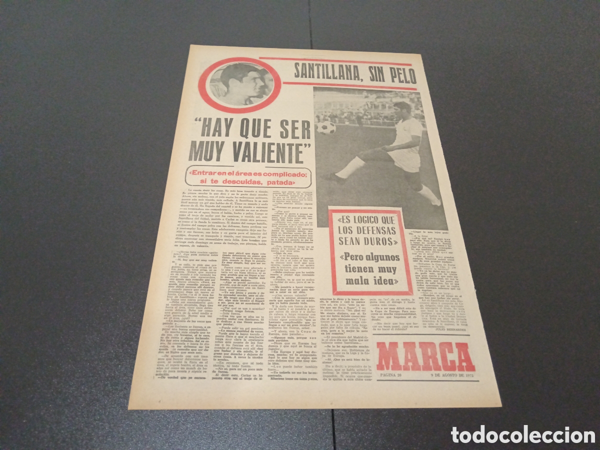 Coleccionismo deportivo: MARCA 09/08/1972 - Foto 4