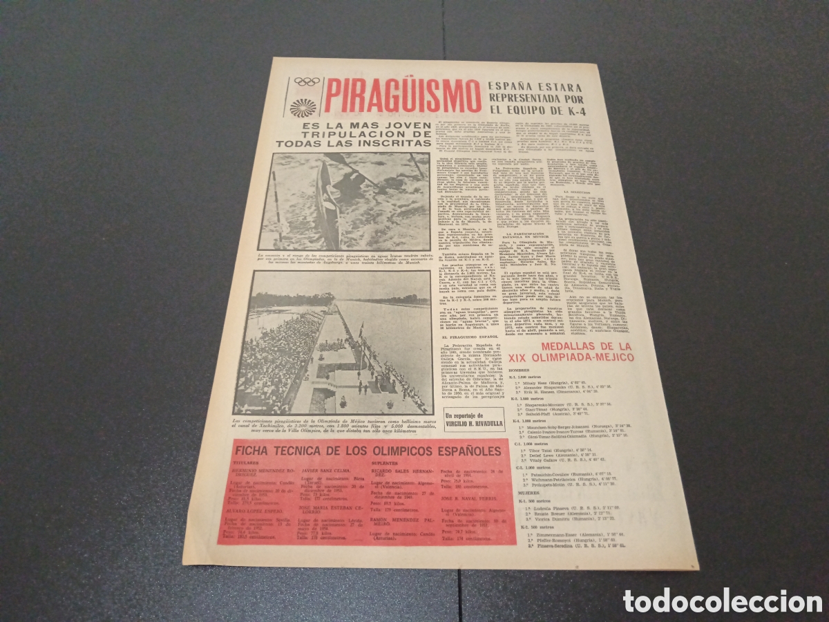 Coleccionismo deportivo: MARCA 18/08/1972 - Foto 5