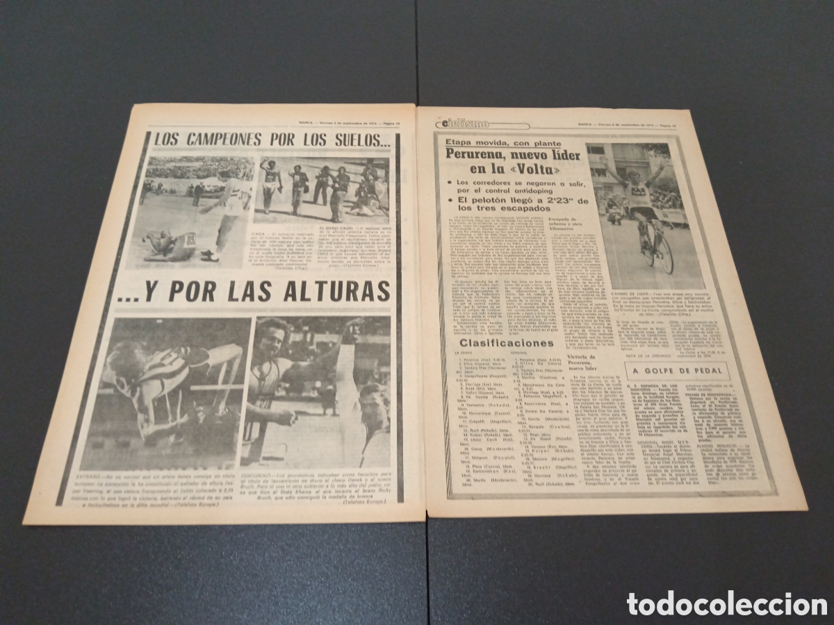 Coleccionismo deportivo: MARCA 06/09/1974 - Foto 3