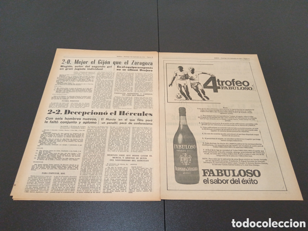 Coleccionismo deportivo: MARCA 08/09/1974 - Foto 6