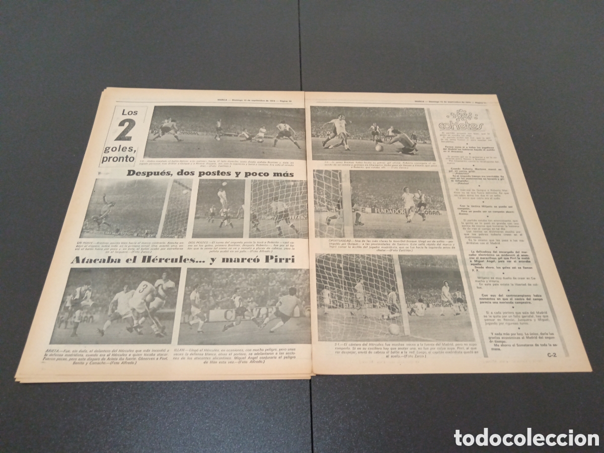 Coleccionismo deportivo: MARCA 15/09/1974 - Foto 5