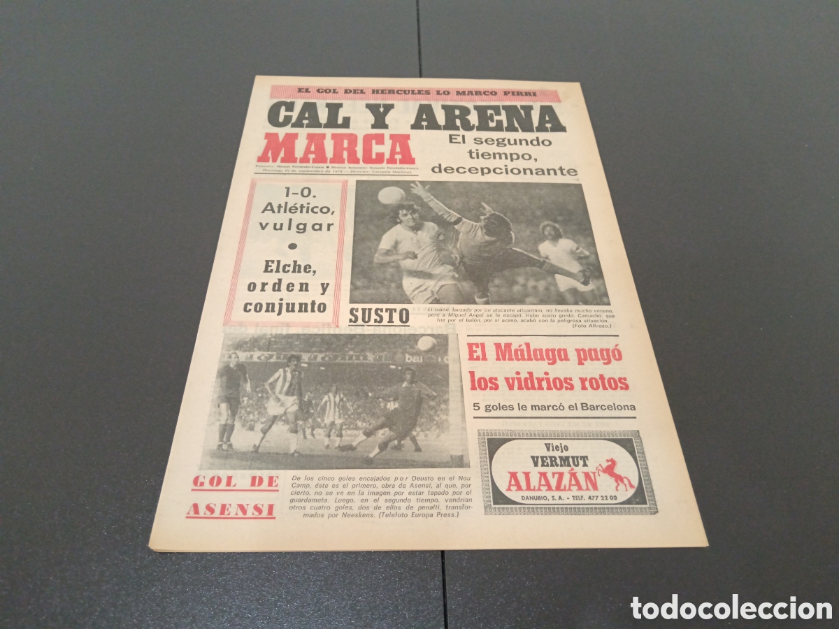 Coleccionismo deportivo: MARCA 15/09/1974 - Foto 1