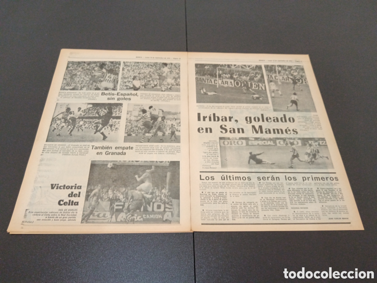 Coleccionismo deportivo: MARCA 16/09/1974 - Foto 6