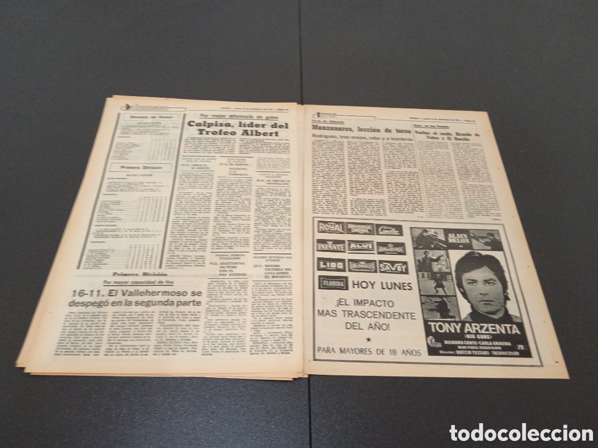 Coleccionismo deportivo: MARCA 16/09/1974 - Foto 12