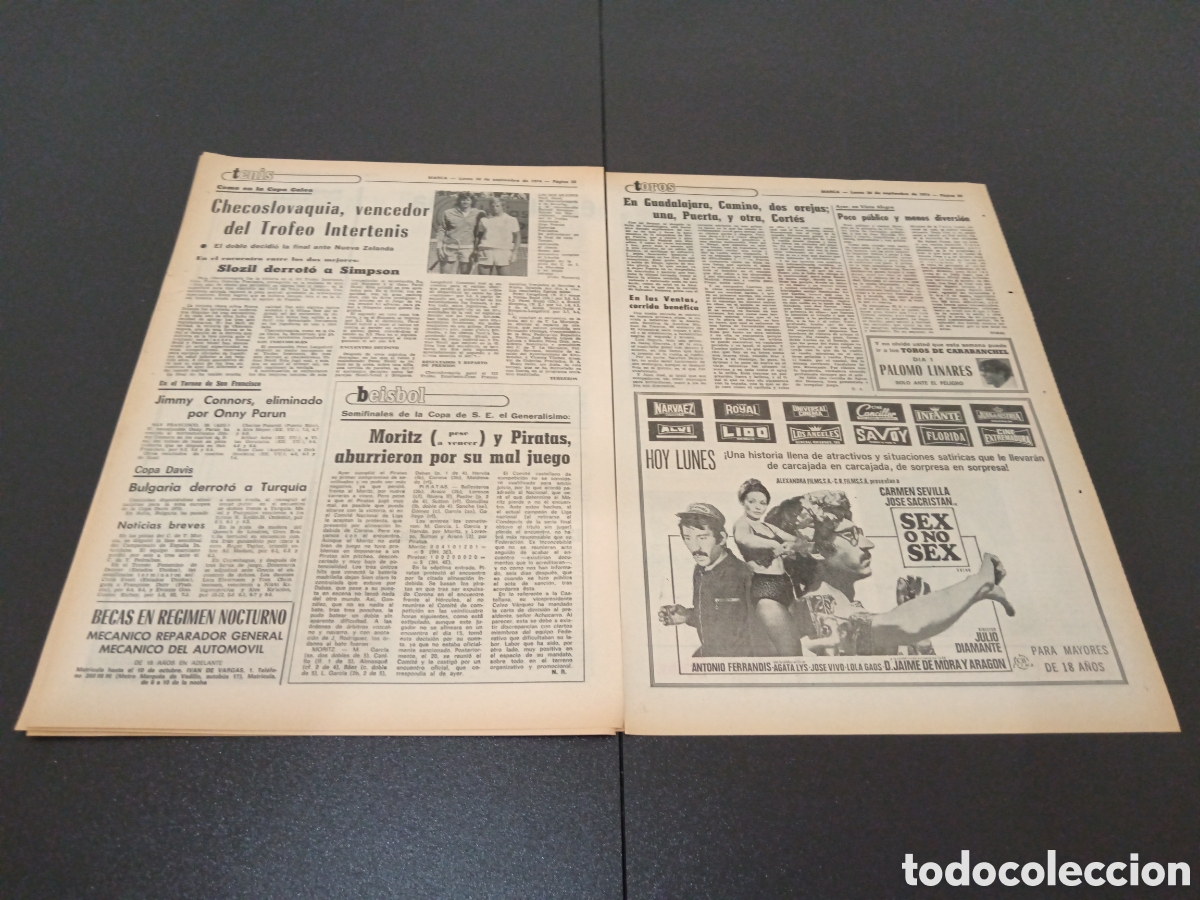 Coleccionismo deportivo: MARCA 30/09/1974 - Foto 10