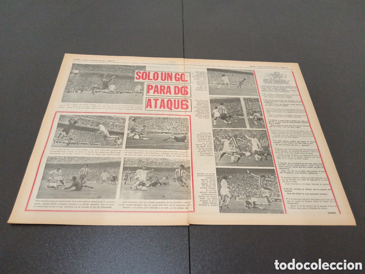 Coleccionismo deportivo: MARCA 07/10/1974 - Foto 10