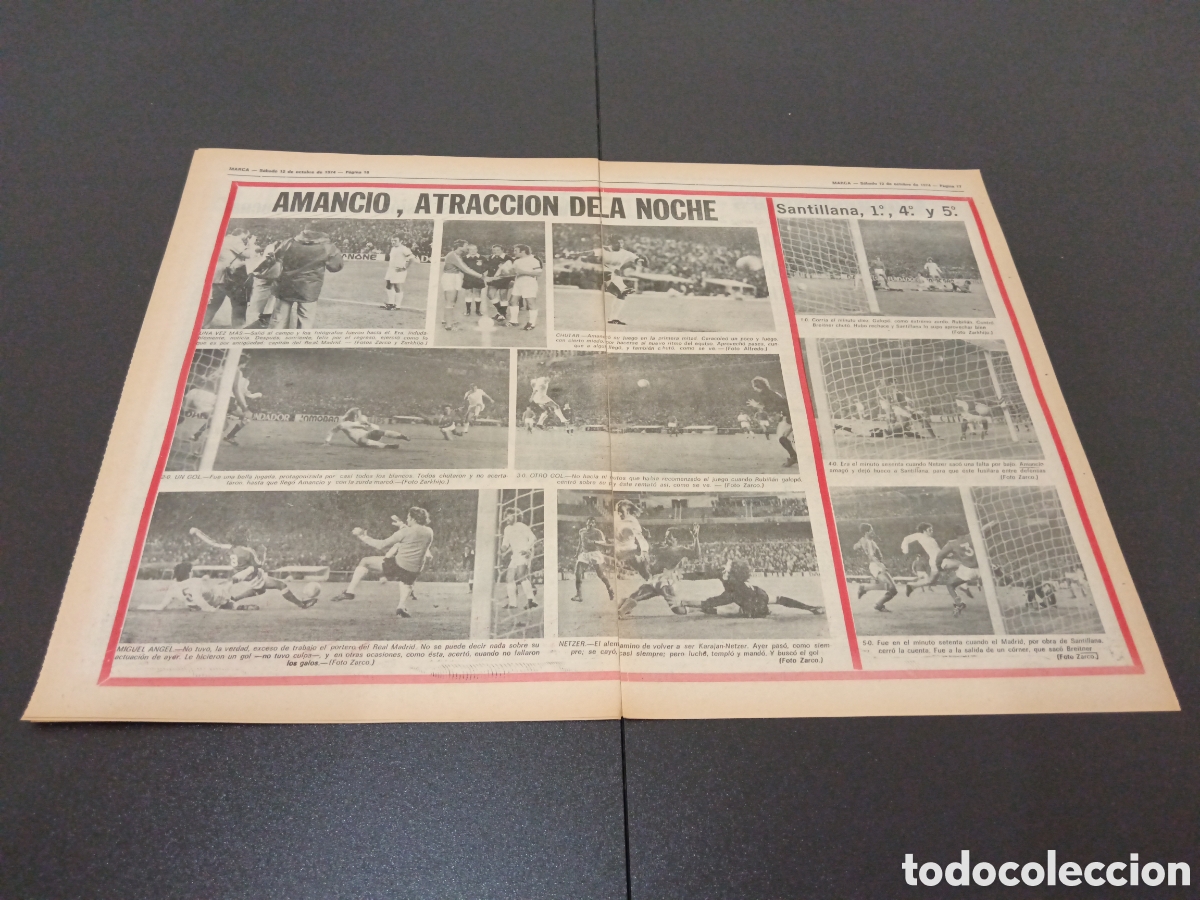 Coleccionismo deportivo: MARCA 12/10/1974 - Foto 4