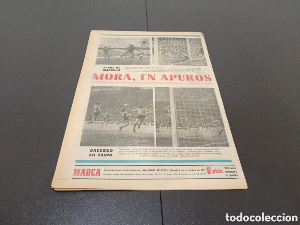 Coleccionismo deportivo: MARCA 02/11/1974 - Foto 9