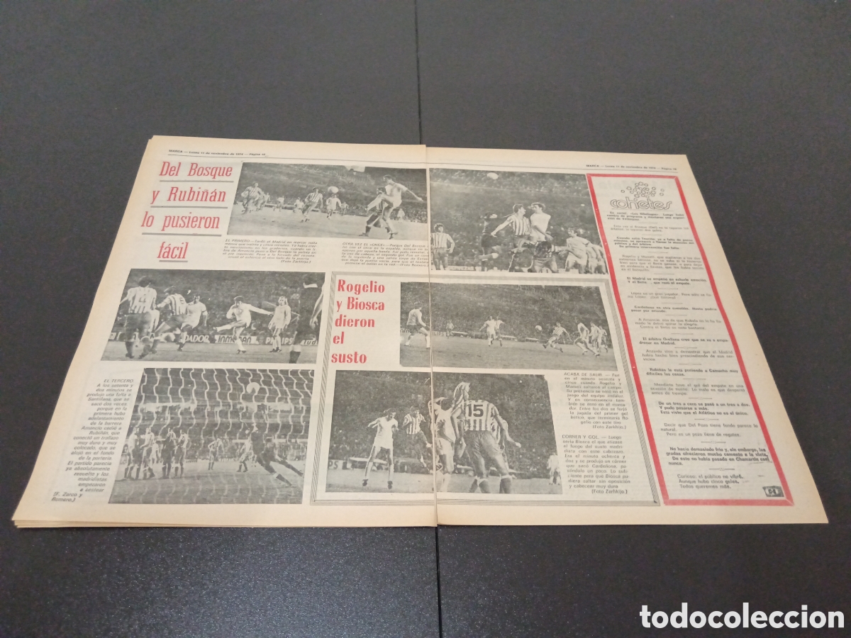 Coleccionismo deportivo: MARCA 11/11/1974 - Foto 10