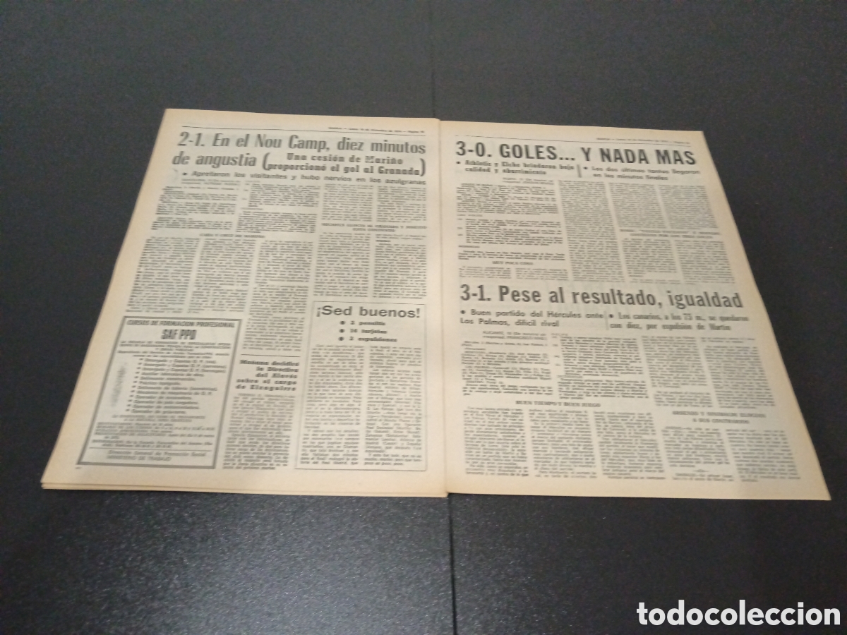 Coleccionismo deportivo: MARCA 16/12/1974 - Foto 7