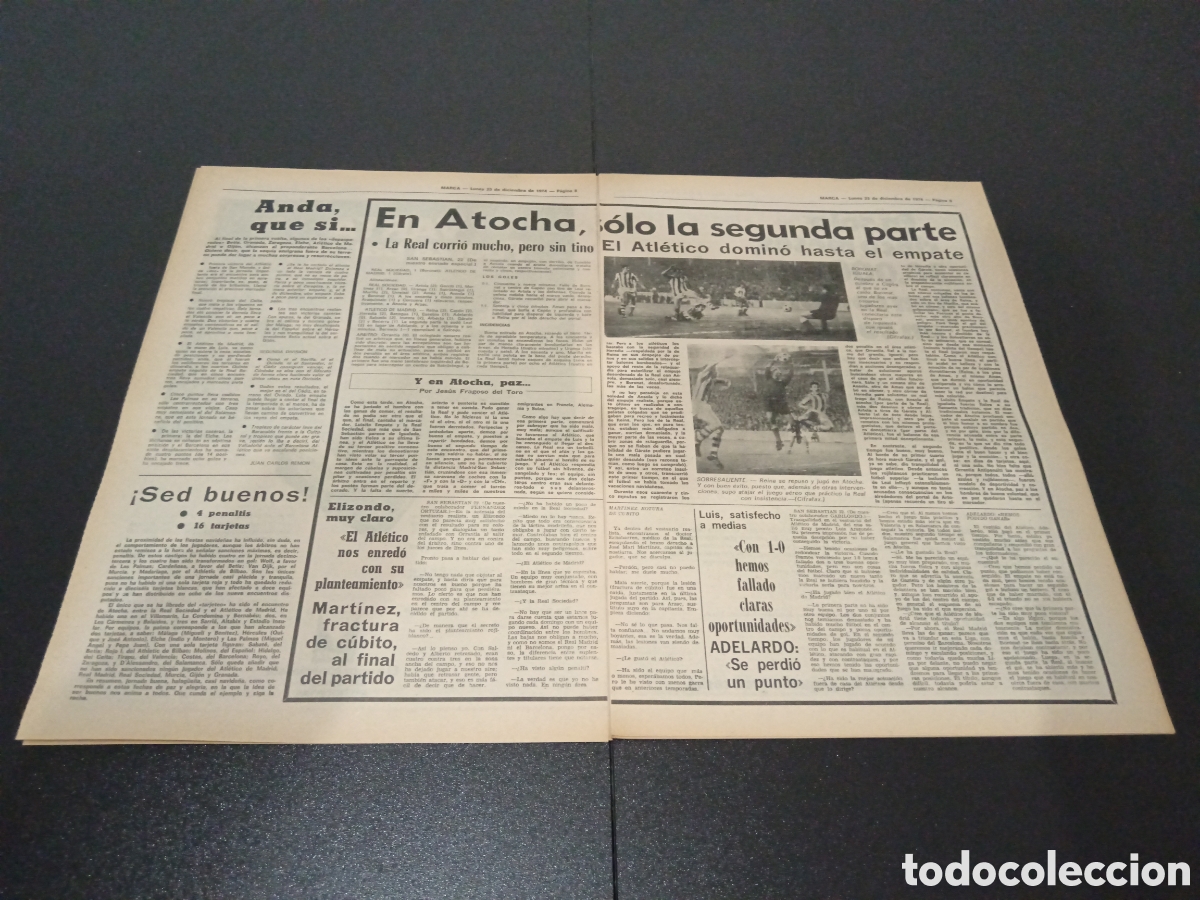 Coleccionismo deportivo: MARCA 23/12/1974 - Foto 5