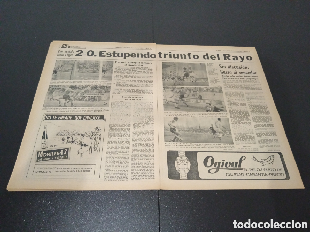 Coleccionismo deportivo: MARCA 23/12/1974 - Foto 9