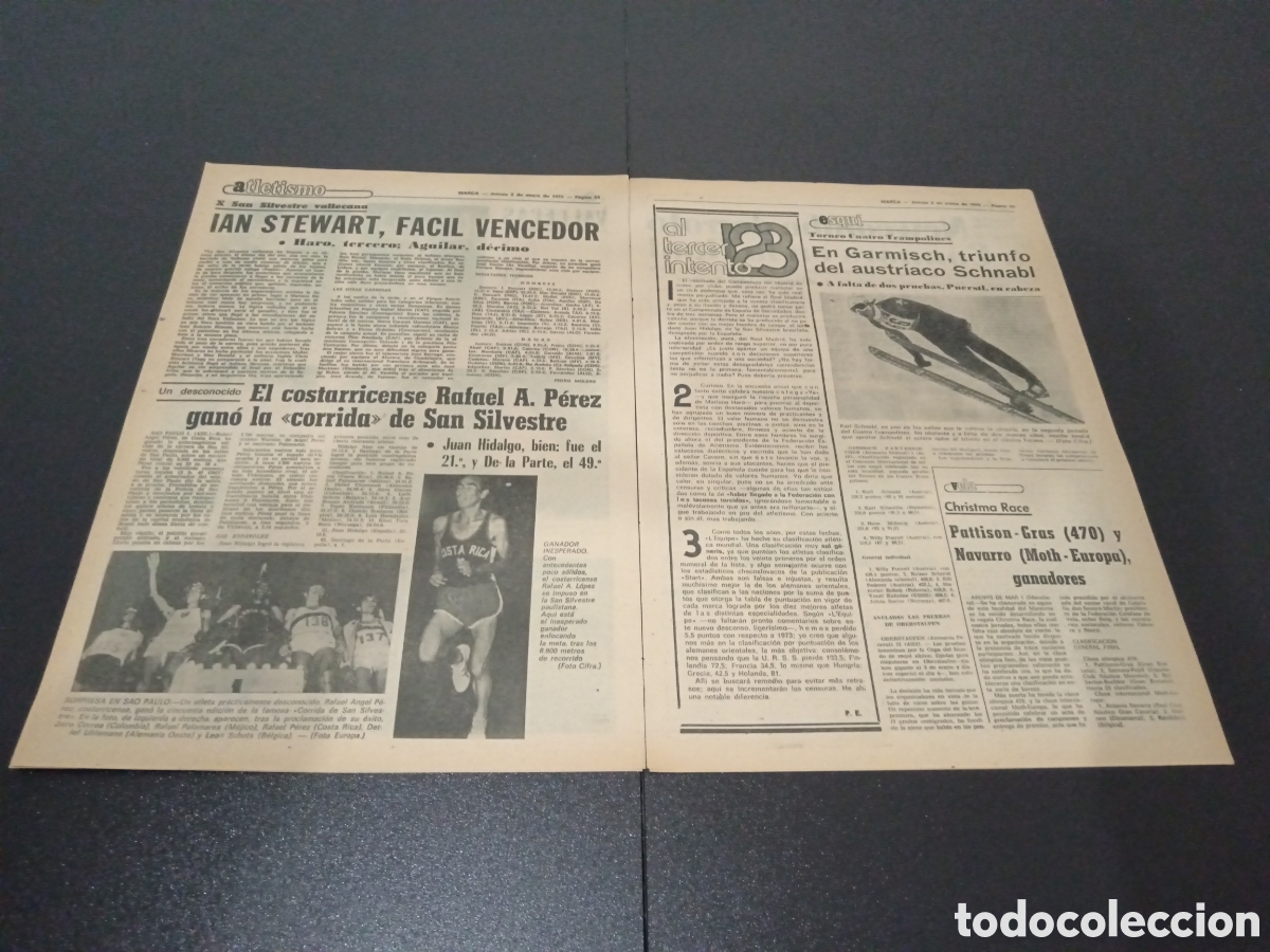 Coleccionismo deportivo: MARCA 02/01/1975 - Foto 3