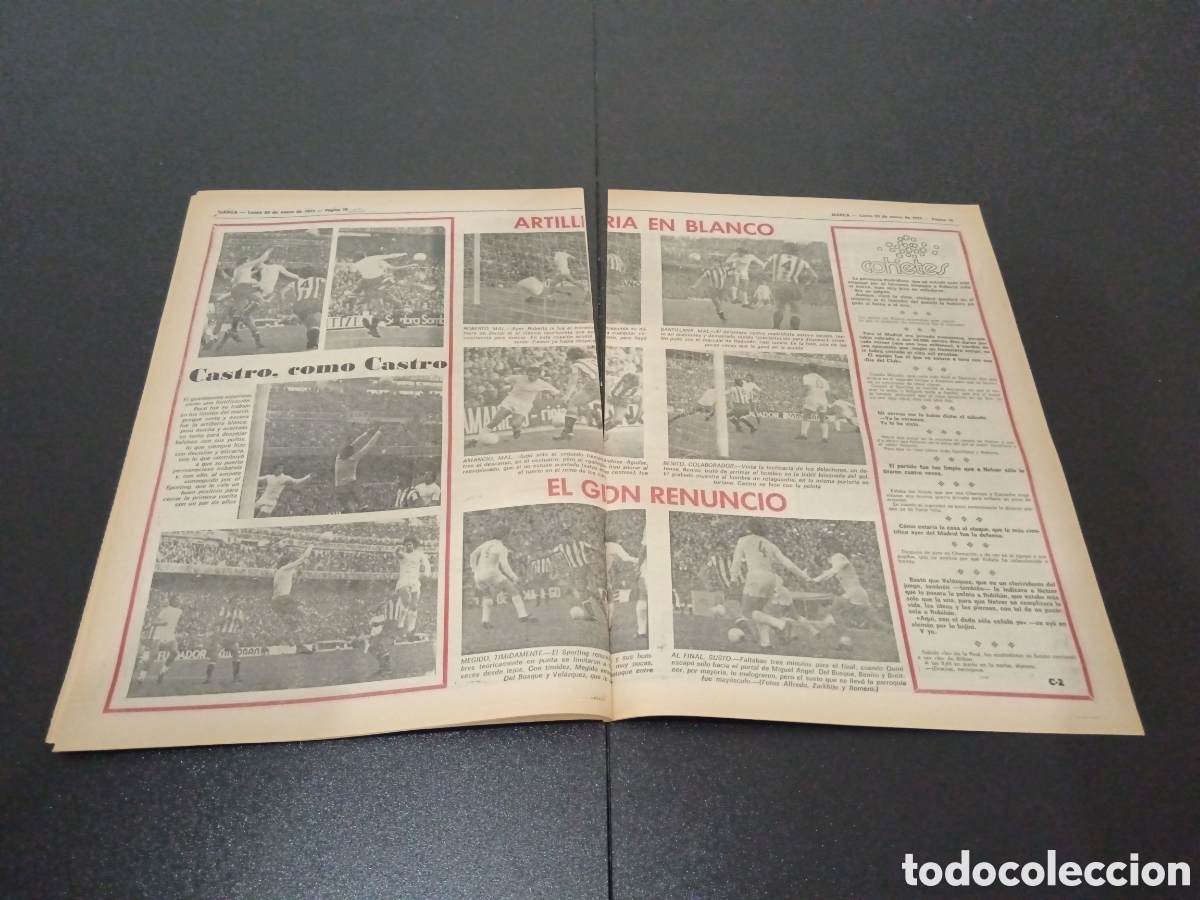 Coleccionismo deportivo: MARCA 20/01/1975 - Foto 10