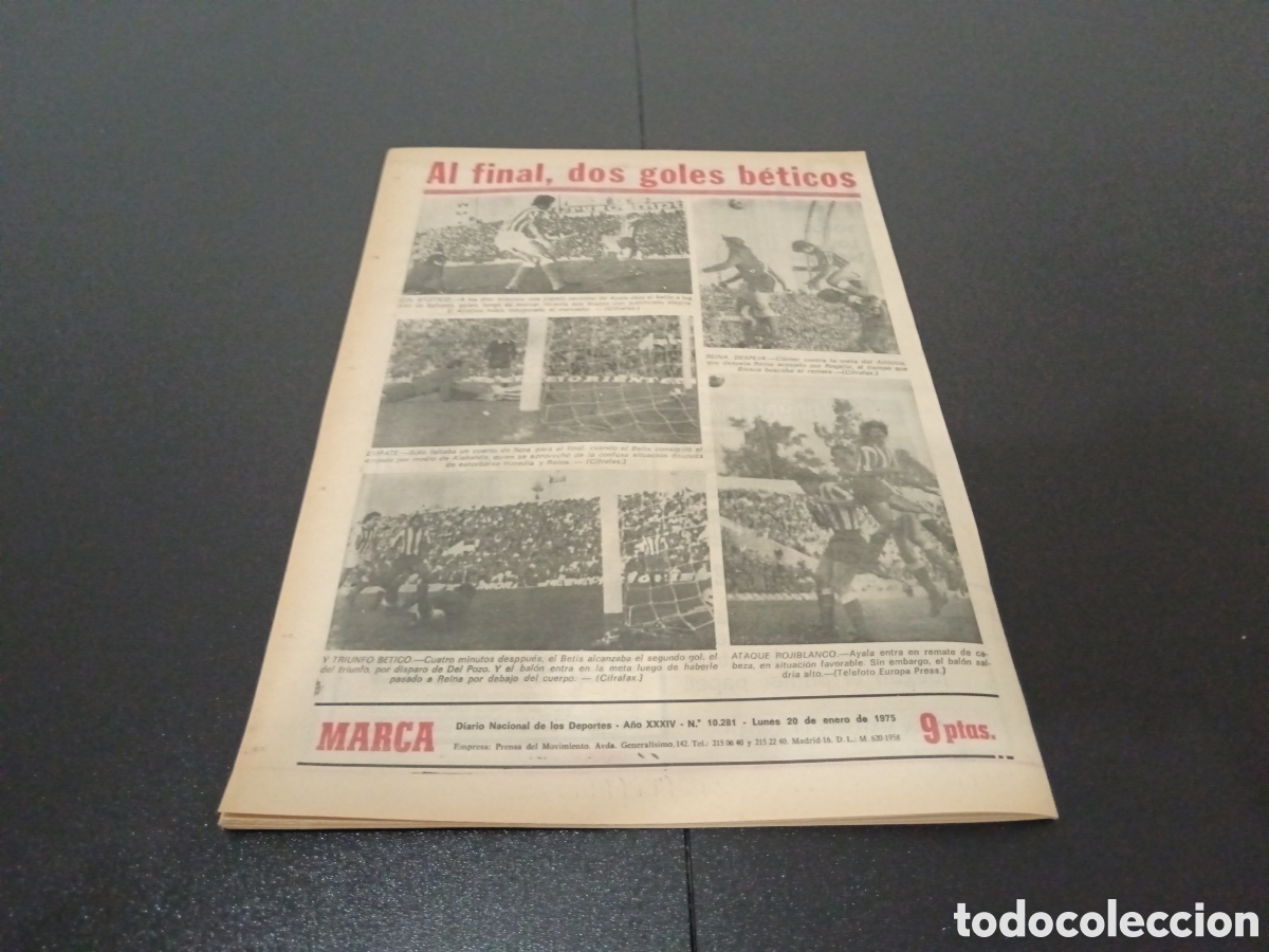 Coleccionismo deportivo: MARCA 20/01/1975 - Foto 17