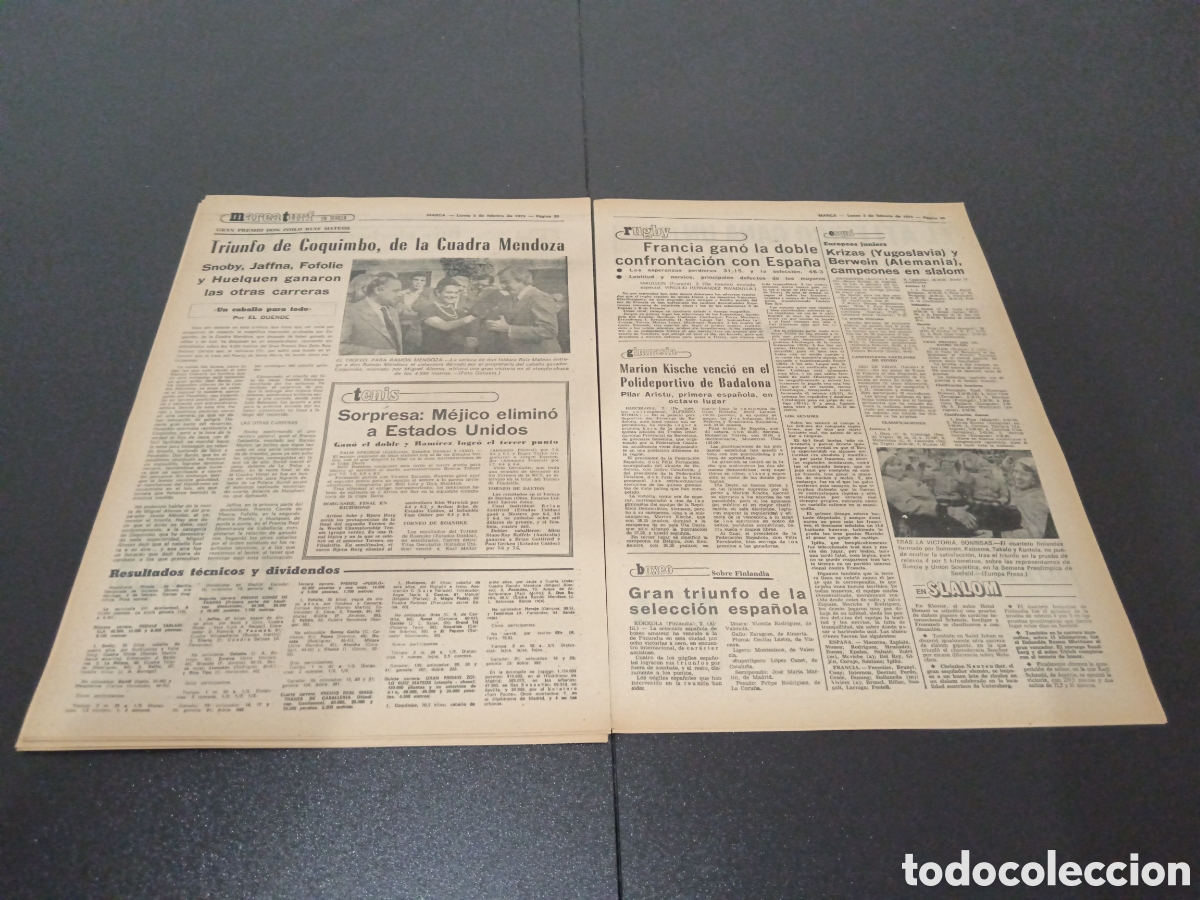 Coleccionismo deportivo: 03/02/1975 - Foto 10