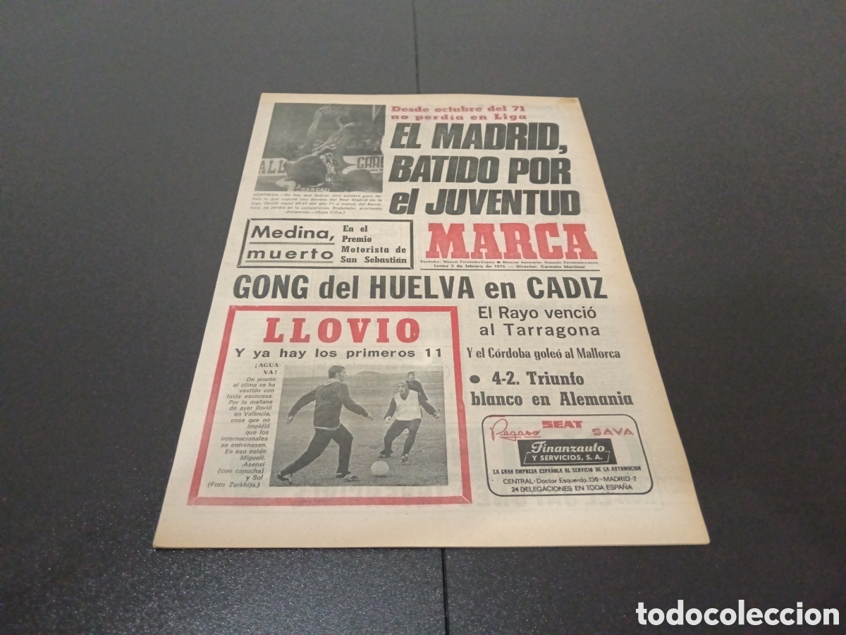 Coleccionismo deportivo: 03/02/1975 - Foto 1
