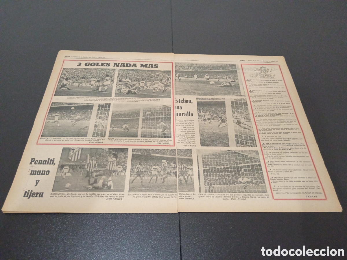 Coleccionismo deportivo: MARCA 10/02/1975 - Foto 10