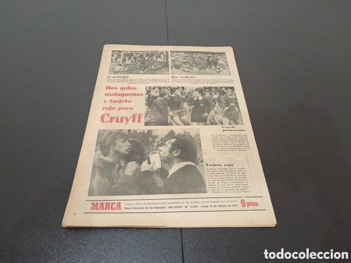 Coleccionismo deportivo: MARCA 10/02/1975 - Foto 19