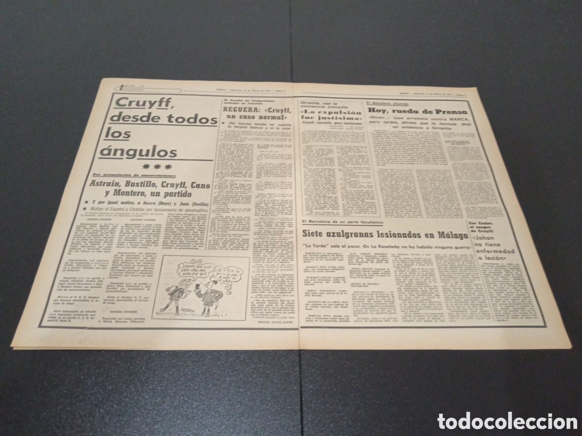 Coleccionismo deportivo: MARCA 12/02/1975 - Foto 3
