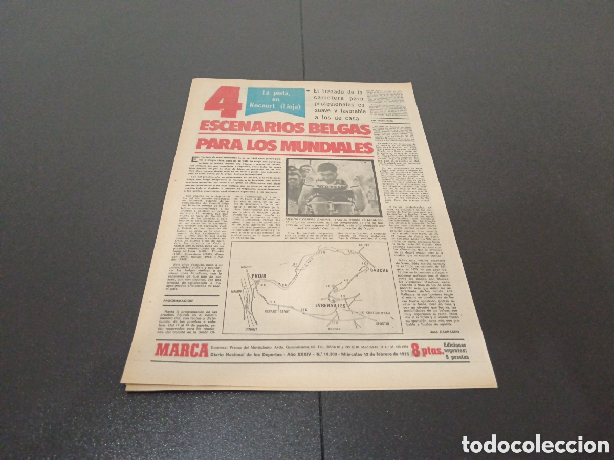 Coleccionismo deportivo: MARCA 12/02/1975 - Foto 6